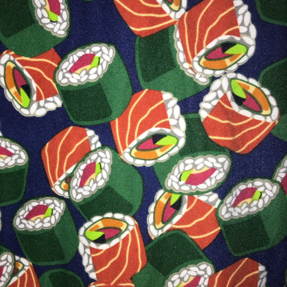 LuLaRoe Sushi Leggings TC